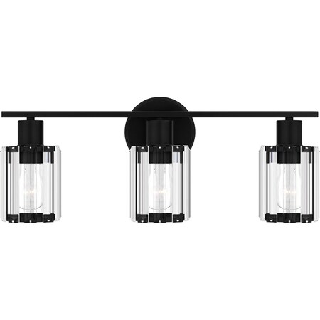 Quoizel Isla Bath 3 Lights Matte Black PCILA8621MBK
